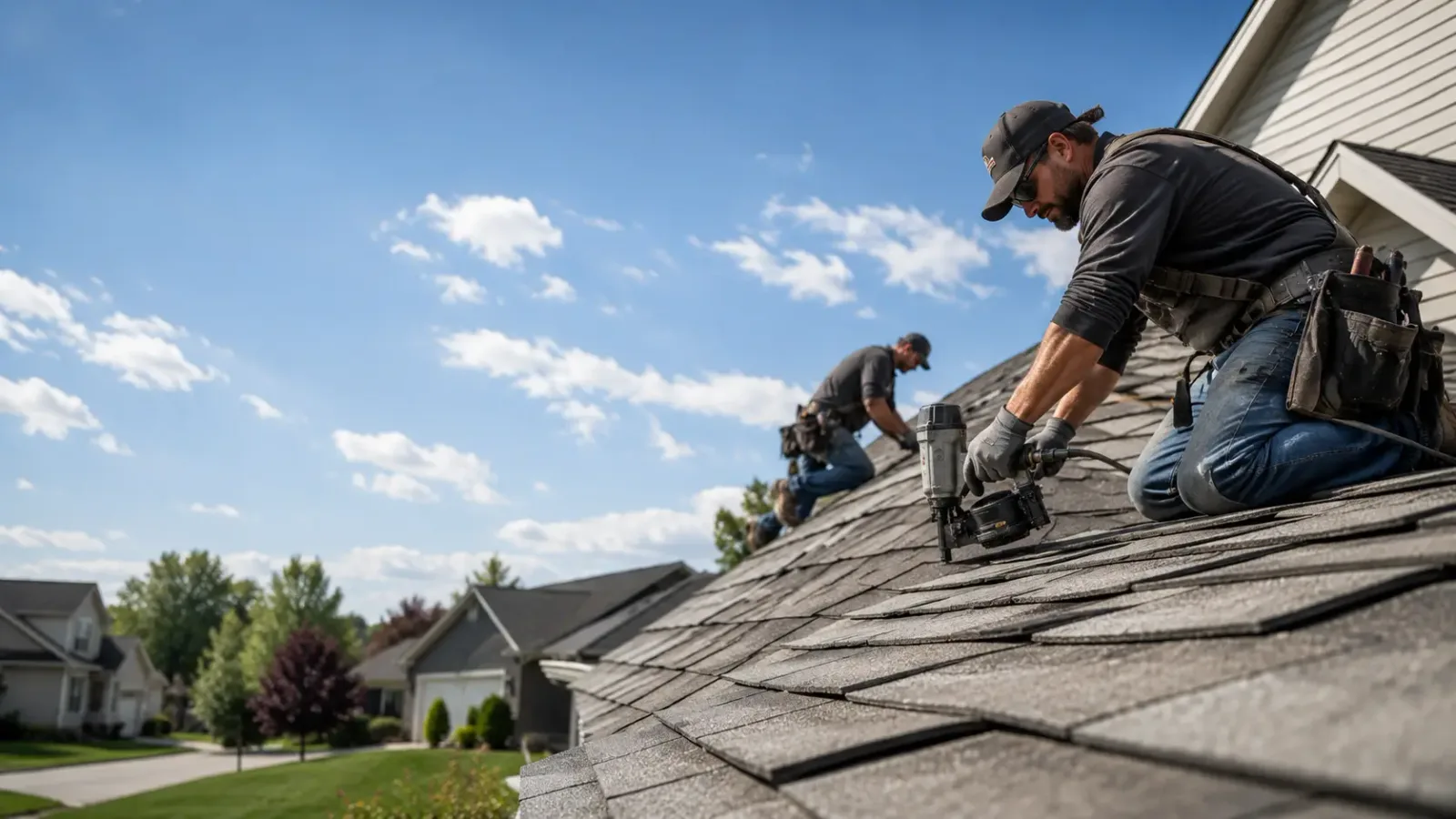 Storm Damage Roof Repair in Lamont, OK near me